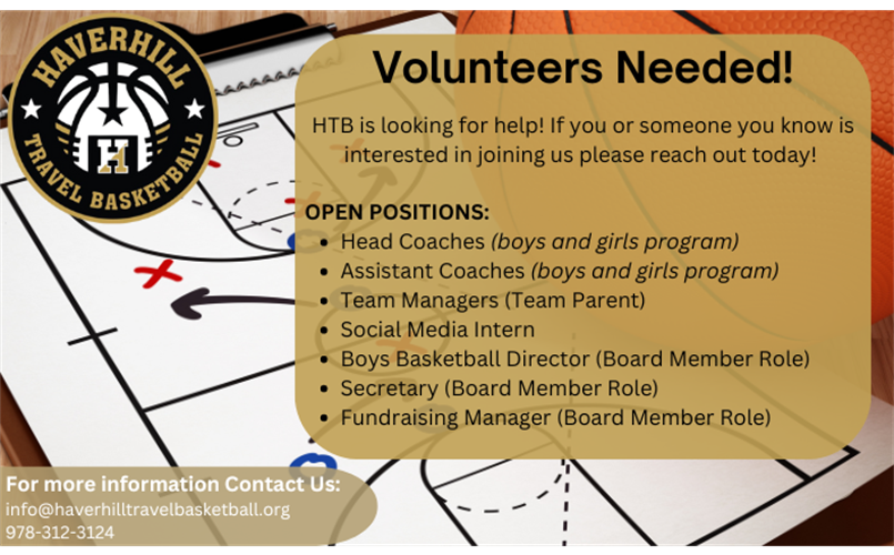 Volunteers Needed!